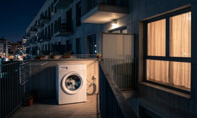 Morador de prédio coloca máquina de lavar roupas na varanda do seu apartamento e recebe multa de mais de R$ 15 mil reais