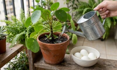 Colocar água do cozimento do ovo nas plantas: para que serve e por que é importante deixar esfriar antes