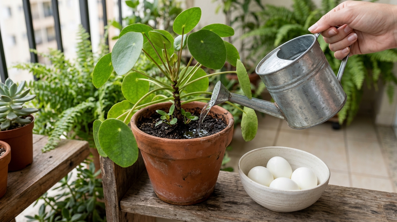 Colocar água do cozimento do ovo nas plantas: para que serve e por que é importante deixar esfriar antes
