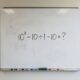 Parece conta de criança, mas muita gente erra: 10² − 10 ÷ 1 −10