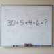 Só quem domina matemática básica resolve 30 ÷ 5 + 4 × 6 na primeira tentativa