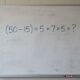 Sem calculadora, prove que ainda lembra da matemática básica: (50 – 15) ÷ 5 + 7 × 5