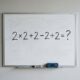 Só quem domina matemática básica resolve 2 × 2 + 2 – 2 ÷ 2 na primeira tentativa