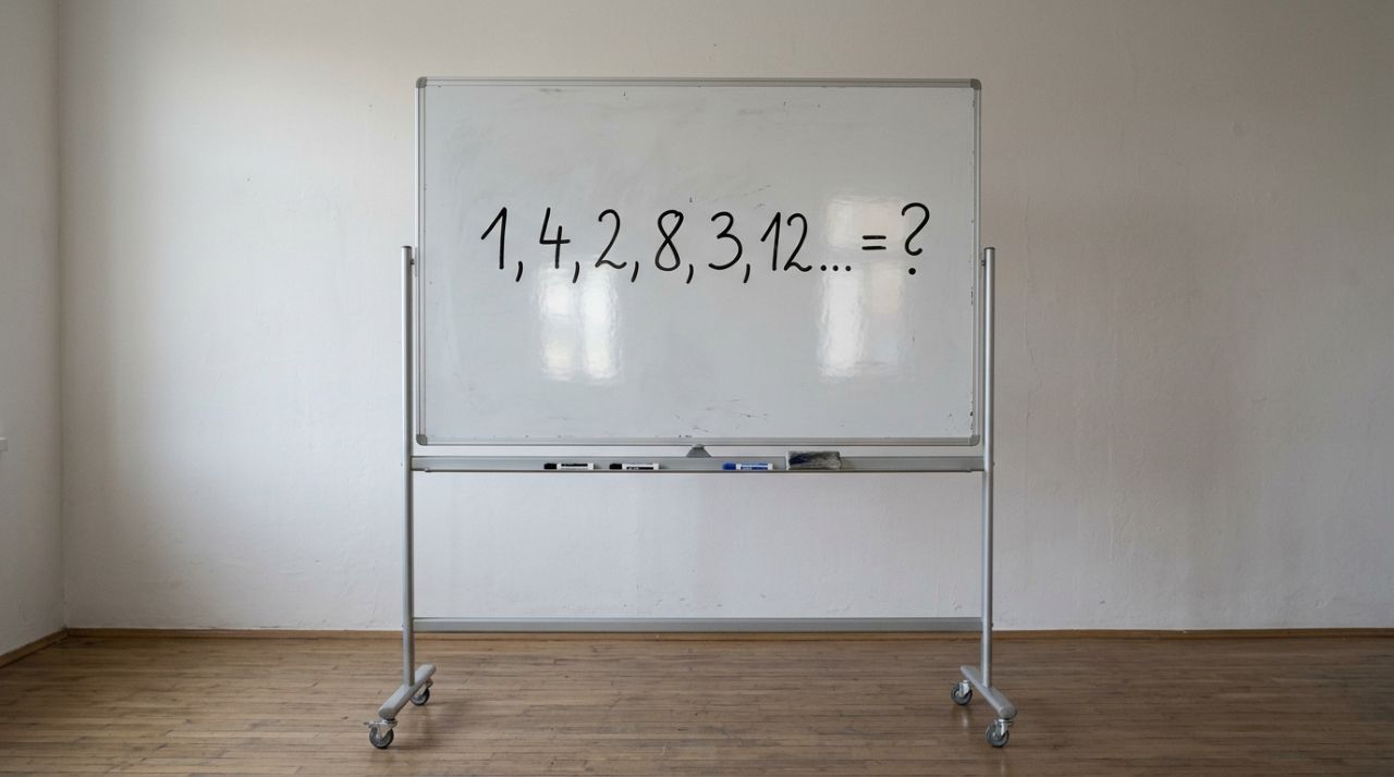 1, 4, 2, 8, 3, 12… consegue descobrir os próximos dois números sem chutar?