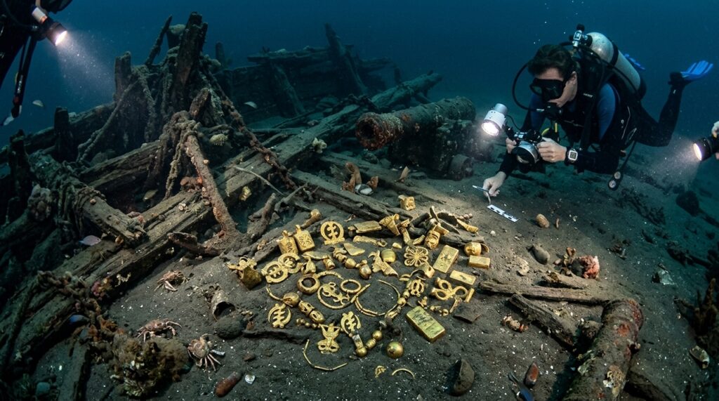 Mais de 300 peças de ouro encontradas no navio pirata Whydah Gally revelaram uma origem inesperada. O metal veio de Gana e muda ideias sobre o comércio antigo