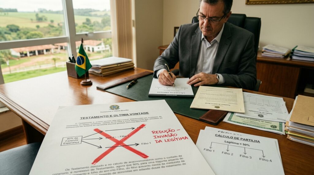 Pai deixa fazenda de R$ 47 milhões e 3000 cabeças de gado para um filho, e apenas 4 carros antigos para os outros três: a lei obriga alteração na divisão de bens