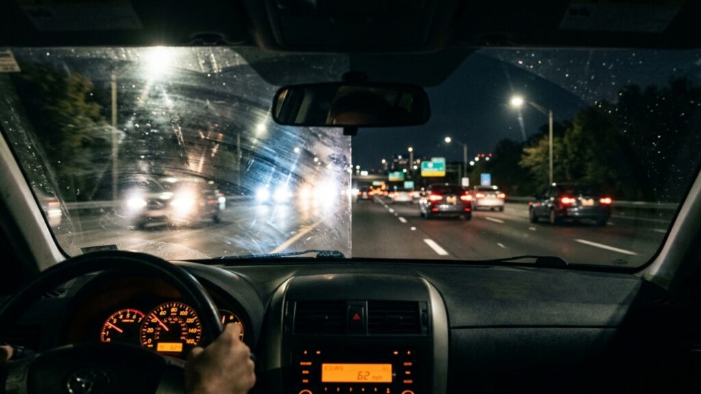 Vinagre com água no para-brisa: para que serve e por que motoristas recomendam usar a noite