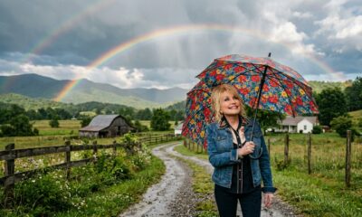 Frase do dia de Dolly Parton: "Se você quer o arco-íris, precisa aguentar a chuva." Uma lição sobre suportar fases difíceis sem desistir do que vem depois