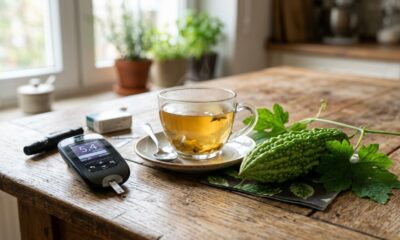 Chá de melão-de-são-caetano: para que serve, como fazer em casa e por que a infusão é conhecida popularmente como aliada no controle da glicose