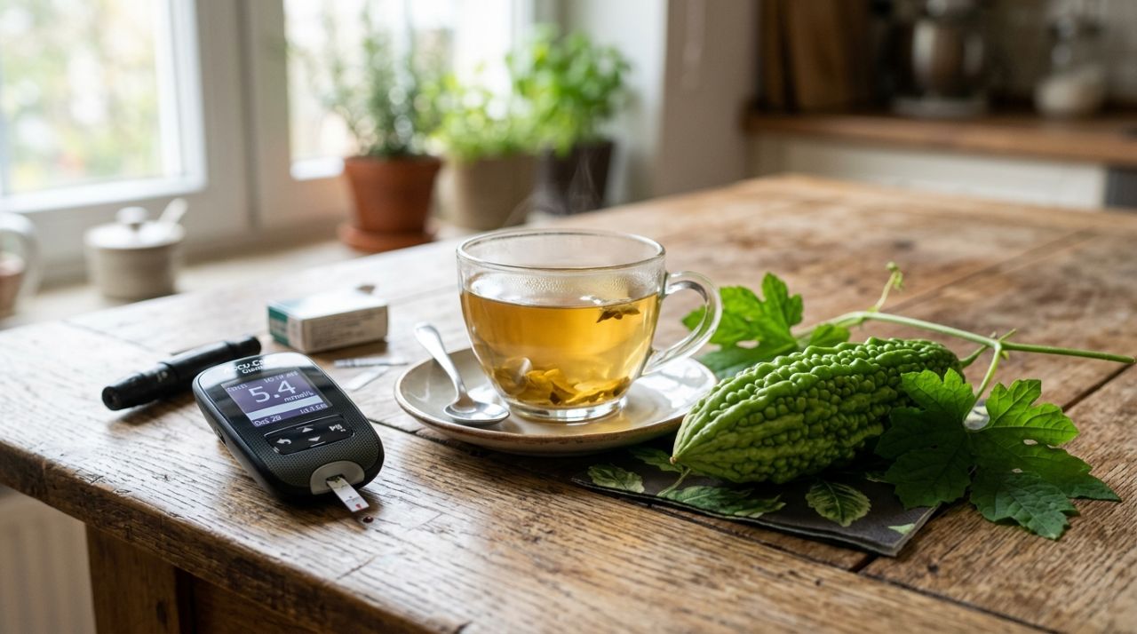 Chá de melão-de-são-caetano: para que serve, como fazer em casa e por que a infusão é conhecida popularmente como aliada no controle da glicose