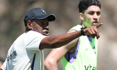 Cláudio Caçapa com Jair Cunha no Botafogo
