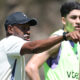Cláudio Caçapa com Jair Cunha no Botafogo