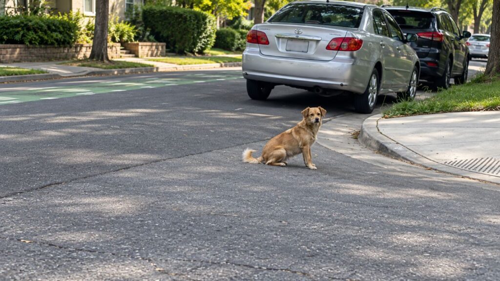 Cão de rua assustado passou meses fugindo de todos pelas ruas, até que finalmente confiaram nele e descobriram o adorável segredo que escondia