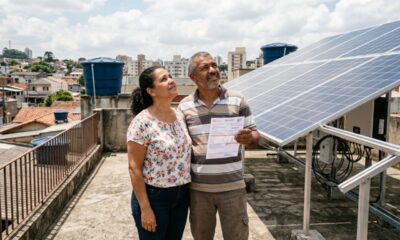 Casal financia painel solar de R$ 32 mil para reduzir conta de luz, mas distribuidora muda regra e economia cai pela metade