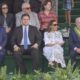 Presidente Lula com faixa, Janja, e autoridades assistem ao desfile