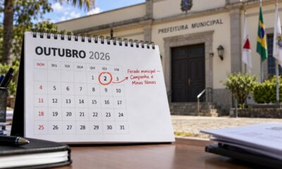 Feriado na sexta-feira, 2 de outubro, muda a rotina em cidades brasileiras e pode alterar bancos, escolas e repartições