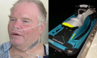 Após cair de jet ski, homem passa a noite à deriva no Oceano Pacífico e é encontrado graças à colete salva-vidas