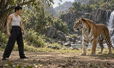 Bruce Lee sobre ser uma boa pessoa: “Esperar que a vida te trate bem por ser boa pessoa é como esperar que um tigre não te ataque por ser vegetariano.” Uma mensagem sobre bondade sem ingenuidade