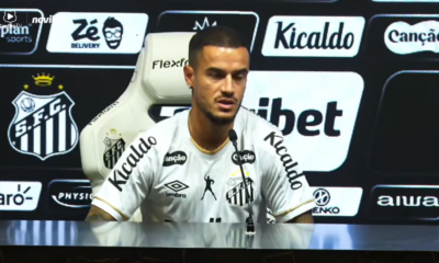 Philippe Coutinho é apresentado no Santos e revela mágoa com o Vasco