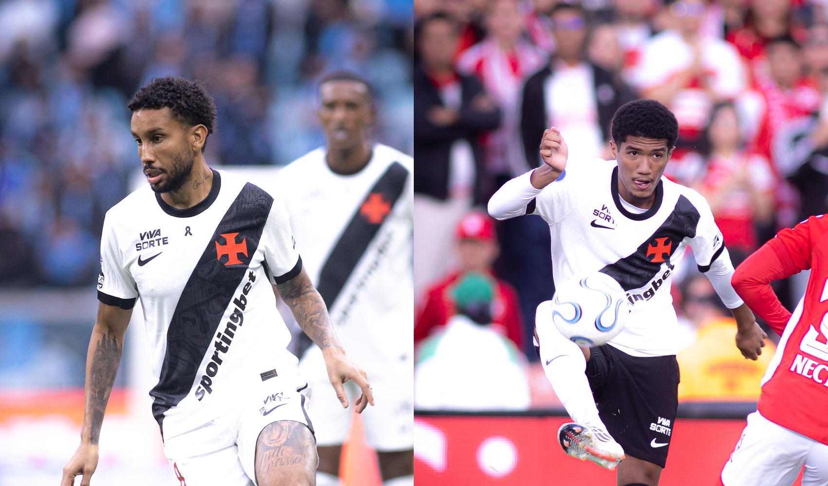Jair e Ramon (Foto: Matheus Lima/Vasco)