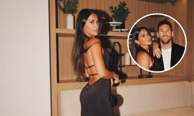 Antonela Roccuzzo, mulher de Lionel Messi: “A minha vida toda estava planejada em Rosario. Eu pegava transporte público todos os dias para a universidade, focada nas minhas aulas de odontologia. O brilho da Europa não significava nada para mim; a minha realidade era o supermercado da minha família e os meus cadernos.”