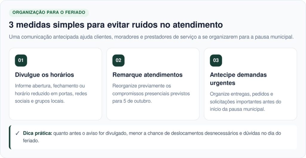 Estado confirma feriado na segunda-feira, garante dia de descanso e muda o funcionamento de bancos, instituições públicas e escolas