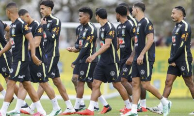 Treino da Seleção