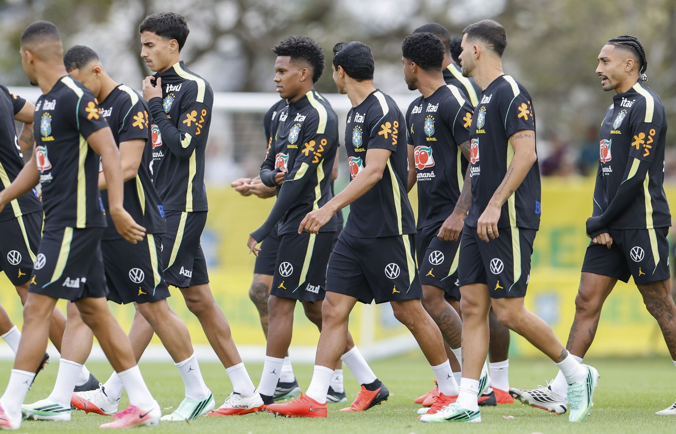 Treino da Seleção