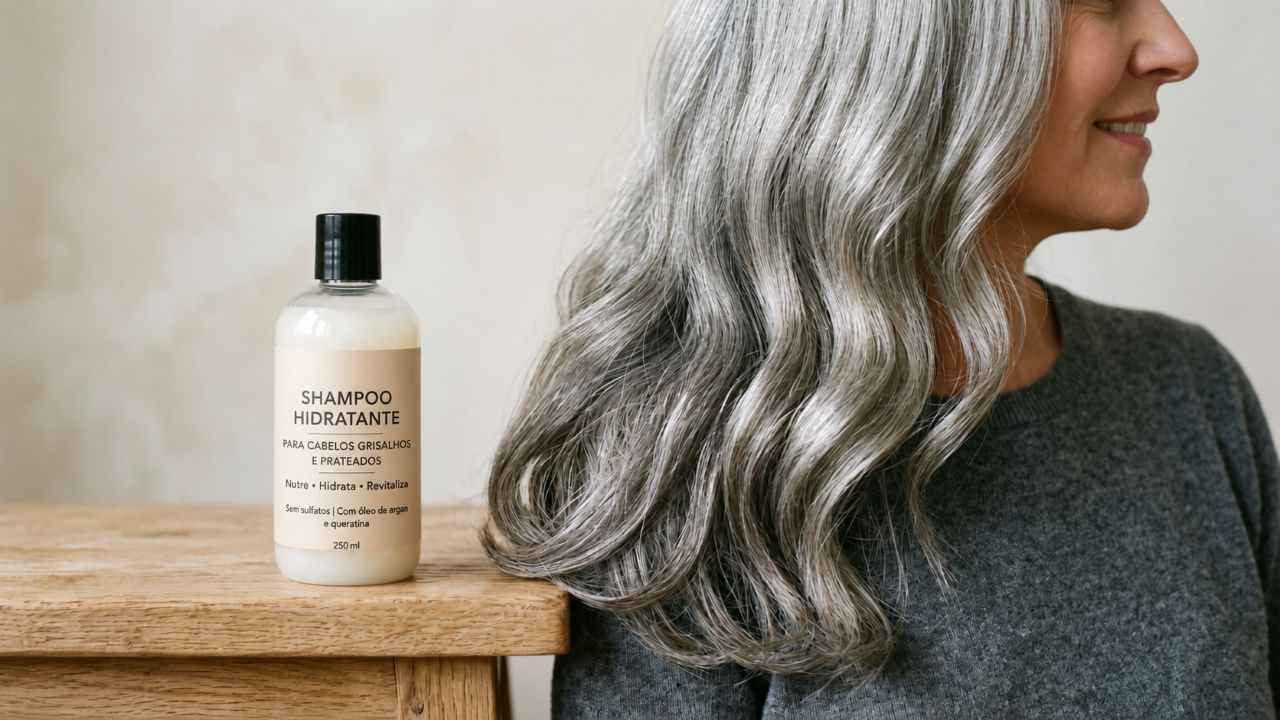 Cabeleireiros concordam: se o cabelo estiver mais opaco depois dos 50, não é apenas por causa da idade, mas também da mudança na oleosidade natural dos fios, e “o shampoo certo pode fazer a diferença”