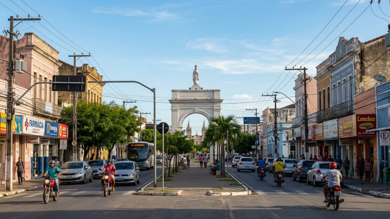 A cidade do sertão cearense que tem a melhor educação pública do Brasil entre as grandes cidades guarda também um centro histórico com mais de 1,2 mil imóveis tombados