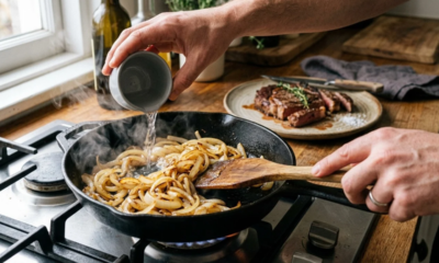 Cozinheiras de mão cheia afirmam: “Para a cebola do bife acebolado não murchar e sumir, não jogue tudo junto na frigideira, mas frite a carne primeiro, retire, e na mesma panela doure a cebola com 2 colheres de água quente por 3 minutos.”