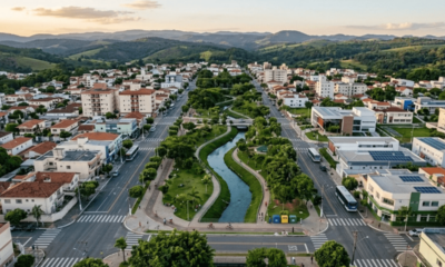 Tão pequena quanto um bairro: essa cidade paulista sem favelas tem 100% de saneamento e oferece o equilíbrio perfeito entre progresso e qualidade de vida