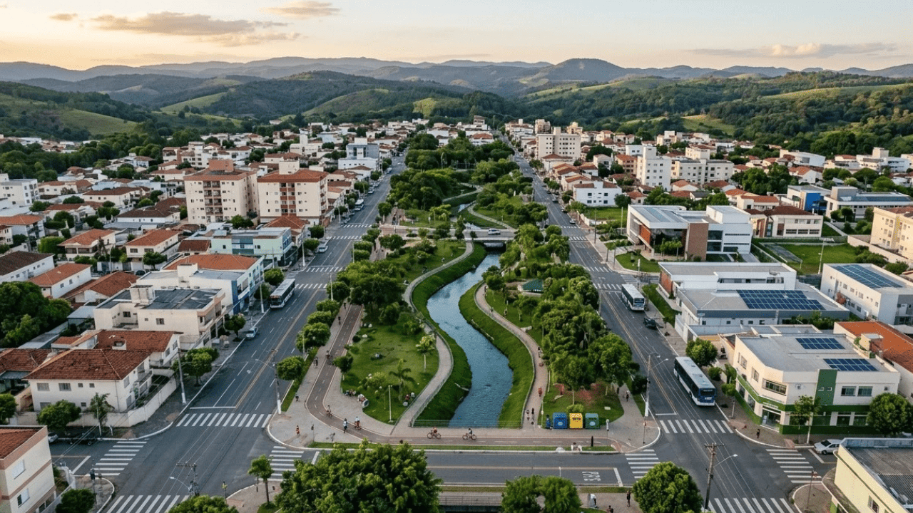 Tão pequena quanto um bairro: essa cidade paulista sem favelas tem 100% de saneamento e oferece o equilíbrio perfeito entre progresso e qualidade de vida