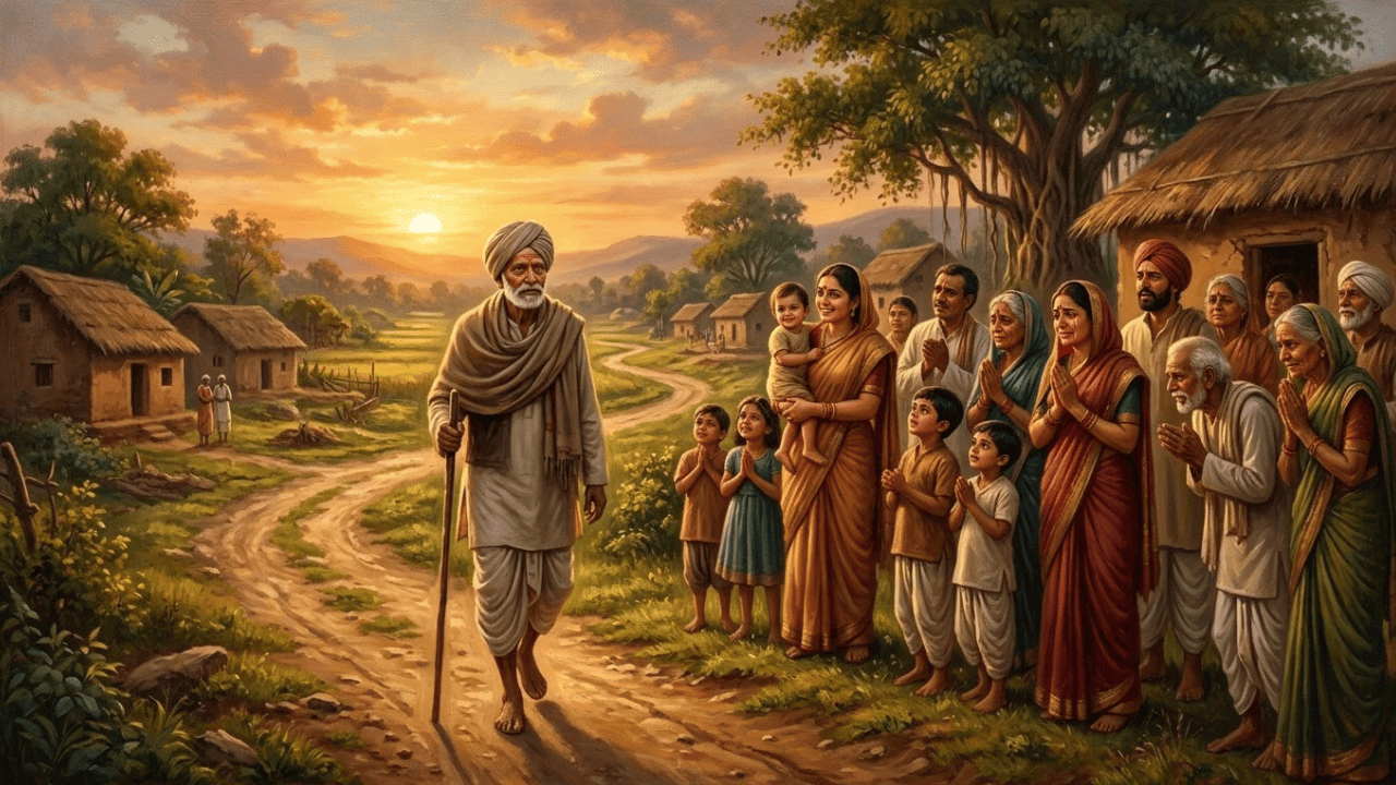 Provérbio indiano do dia: “Quando você nasceu, chorava e o mundo se alegrava. Viva de tal modo que, ao morrer, o mundo chore e você se alegre.” Uma mensagem sobre construir uma vida voltada ao impacto nas outras pessoas