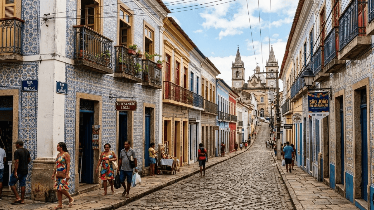 A única capital brasileira fundada por franceses tem o maior acervo de azulejos portugueses das Américas e virou capital do reggae