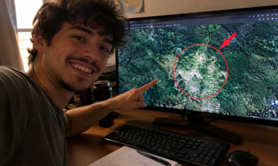 Um estudante encontrou uma megacidade maia com pirâmides por acaso no México ao vasculhar a página 16 do Google