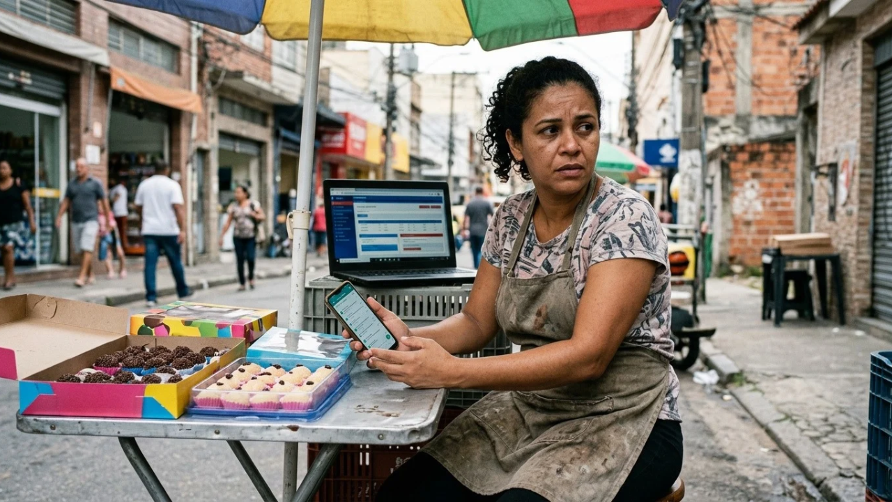 Vendedora fatura R$ 300 por dia no PIX vendendo doces, não abre MEI e cai na Malha Fina da Receita após banco enviar relatório do e-Financeiro com R$ 90 mil movimentados no ano