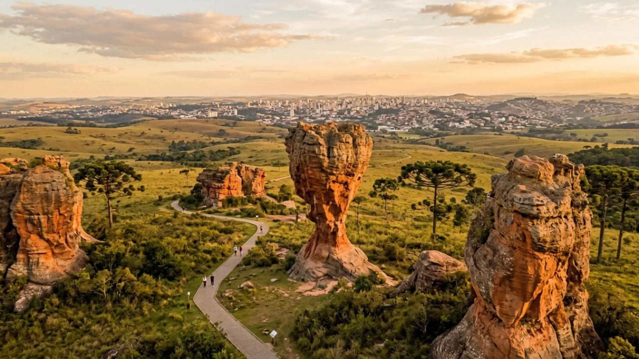 A Taça de pedra de 300 milhões de anos no Paraná nasceu quando a região era coberta de gelo perto do Polo Sul