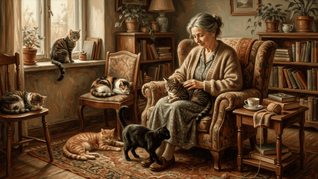 O que significa ter muitos gatos em casa, segundo a psicologia
