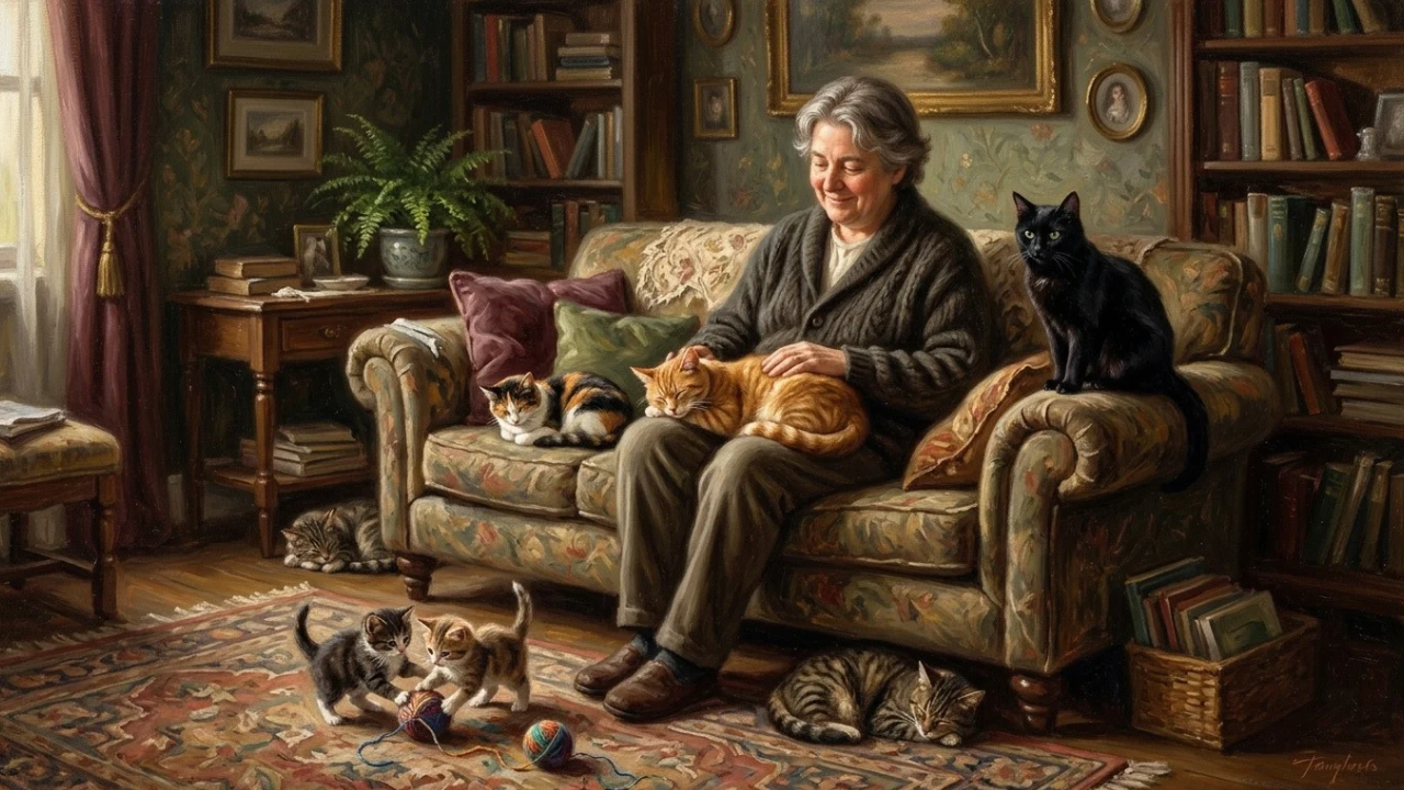 O que significa ter muitos gatos em casa, segundo a psicologia