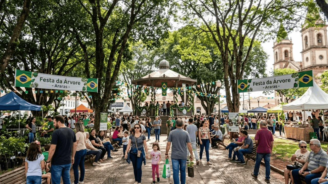 O Dia da Árvore nasceu em uma cidade paulista em 1902, quando 600 crianças participaram de uma festa que desafiava a lógica da época