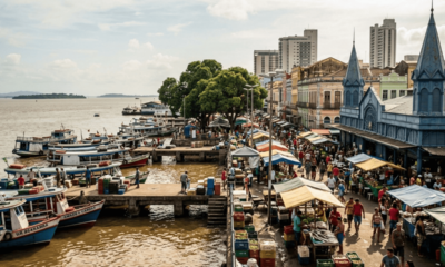 Eleita a "Cidade Criativa da Gastronomia" pela UNESCO, esta capital amazônica tem pato no tucupi, mercados históricos e sabores únicos