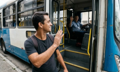 Especialistas em psicologia explicam: quem diz "obrigado" ao motorista ao sair do ônibus revela atenção ao esforço que quase ninguém enxerga