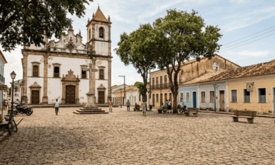 Na 4ª cidade mais antiga do Brasil, uma praça histórica chama atenção por sua singularidade e integra um conjunto reconhecido como Patrimônio Mundial pela UNESCO