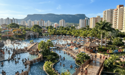 Sem vulcões, esta cidade de Goiás tem águas que chegam a 58°C e atraem turistas durante todo o ano