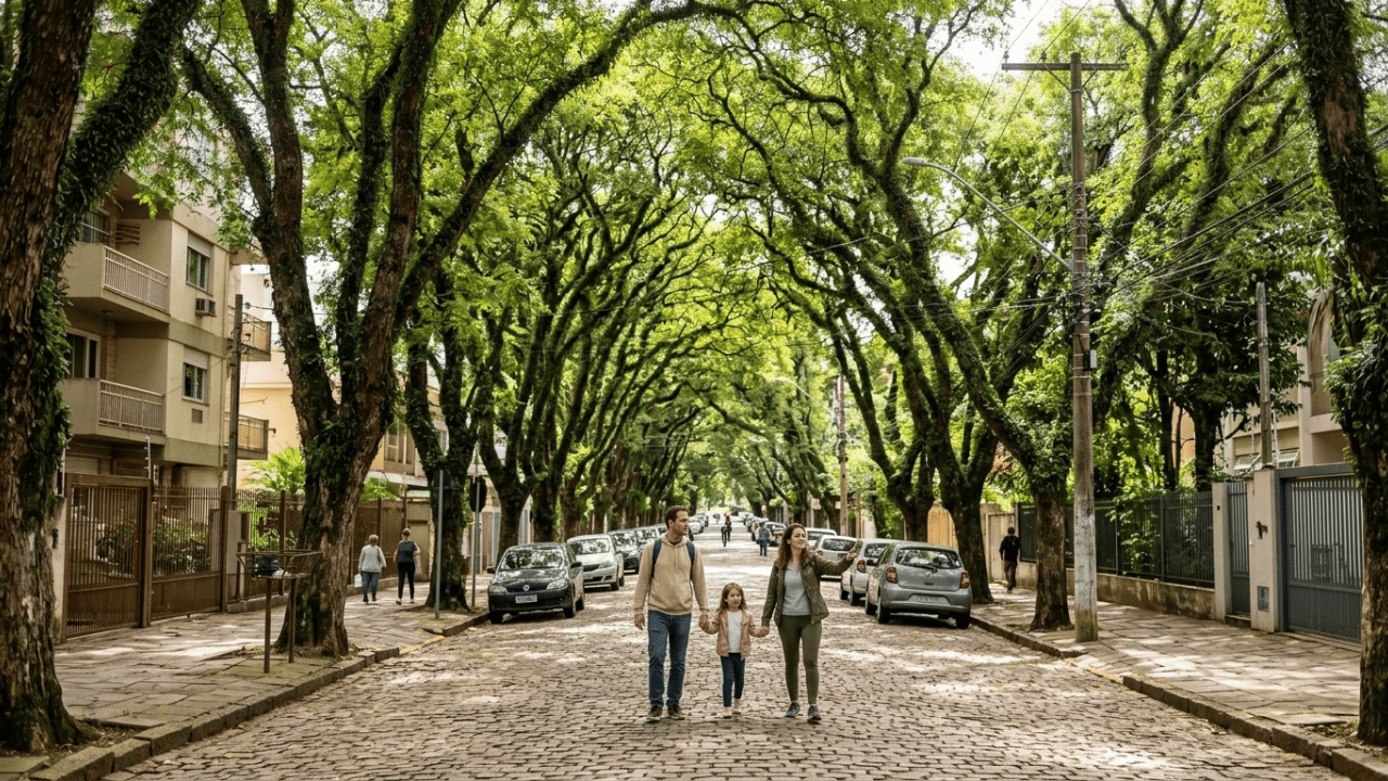 Parece um filme, mas é no Brasil: onde fica a rua mais bonita do planeta, entre 156 árvores que formam um túnel verde e a tornaram a primeira do continente protegida como patrimônio ecológico