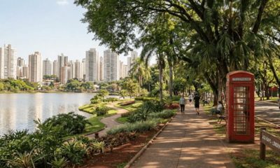 A Pequena Londres do Paraná já movimentou o mercado mundial de café e tem um lago que virou símbolo da cidade