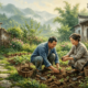 Provérbio chinês do dia: "Se quiser ser feliz por uma semana, case-se; se quiser ser feliz por um mês, mate um porco; mas se quiser ser feliz a vida toda, plante um jardim." A lição sobre por que certas alegrias se esgotam rápido e outras só crescem com o tempo