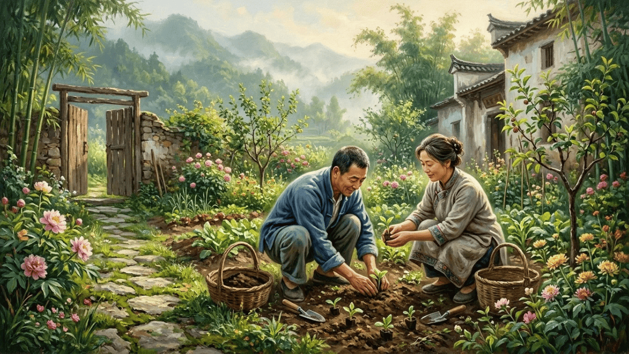Provérbio chinês do dia: "Se quiser ser feliz por uma semana, case-se; se quiser ser feliz por um mês, mate um porco; mas se quiser ser feliz a vida toda, plante um jardim." A lição sobre por que certas alegrias se esgotam rápido e outras só crescem com o tempo