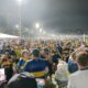 Torcida do Boca Juniors em Copacabana (Foto: Gabriel Andrezo/Rádio Tupi)